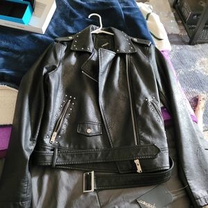 Leather Motorcycle Jacket